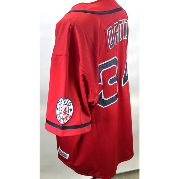 Encore Select Big Papi Ortiz Jersey Embroidered Signature and Ortiz Patch XL - Picture 13 of 16